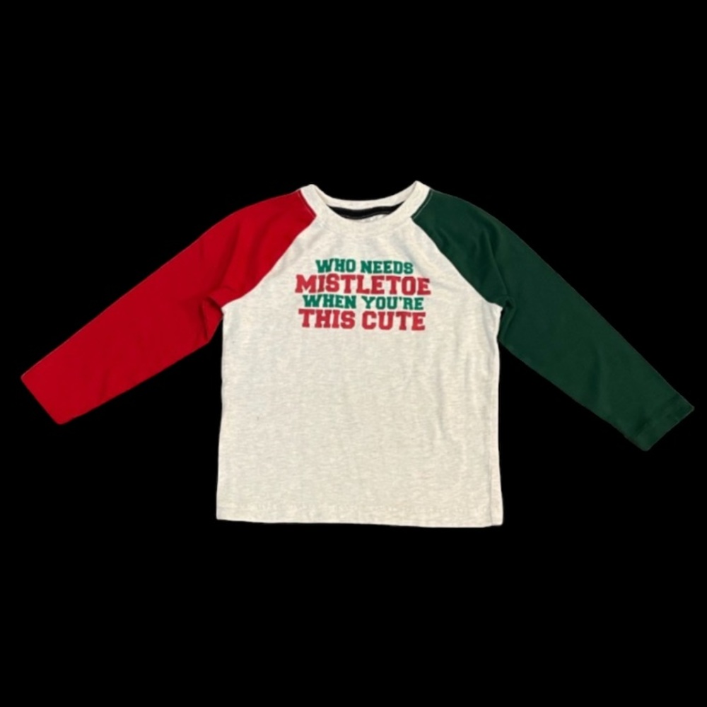 “Who Needs Mistletoe When You’re This Cute” Long Sleeve Christmas Shirt